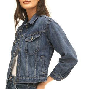 GAP 1969 Vintage Denim Crop Jacket - Small